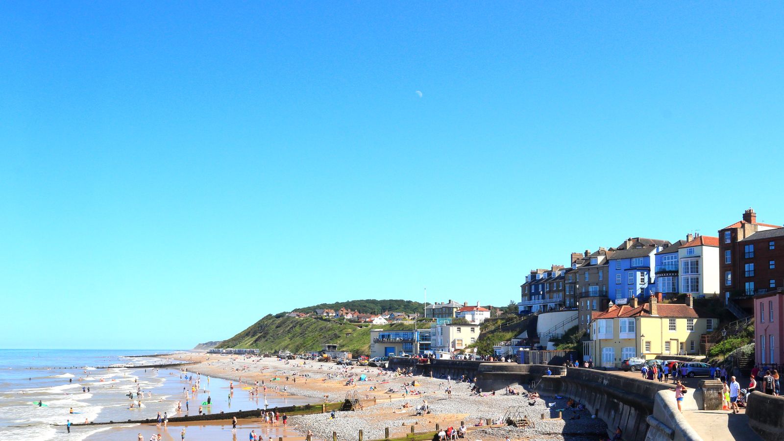 View of Cromer, Norfolk, UK